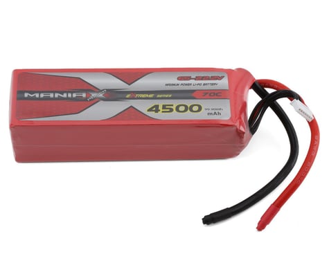 ManiaX 6S 70C LiPo Battery Pack (22.2V/4500mAh) w/EC5 Connector