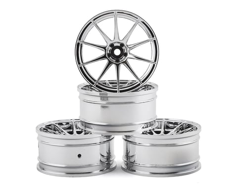 MST 5H Wheel Set (Silver) (4) (+7 Offset)