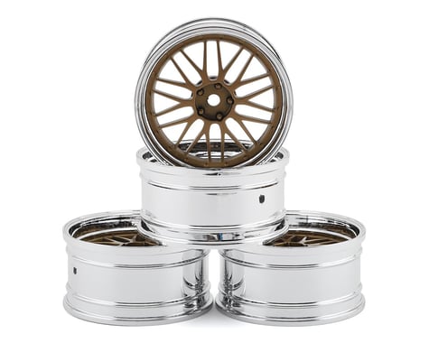 MST LM Wheel Set (Gold) (4) (Offset Changeable)