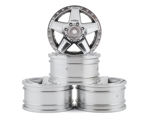MST 648 1.9" Wheel (Flat Silver) (4) (+5)