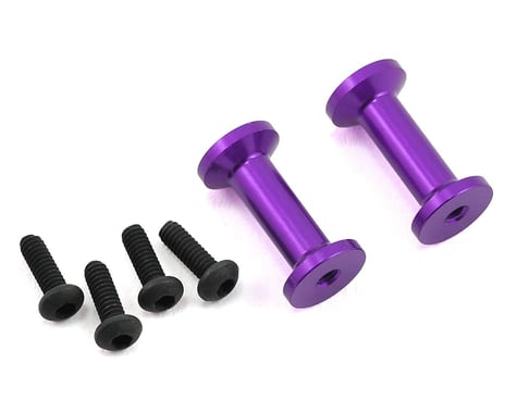 MST FXX-D Aluminum Strengthen Post (Purple) (2)