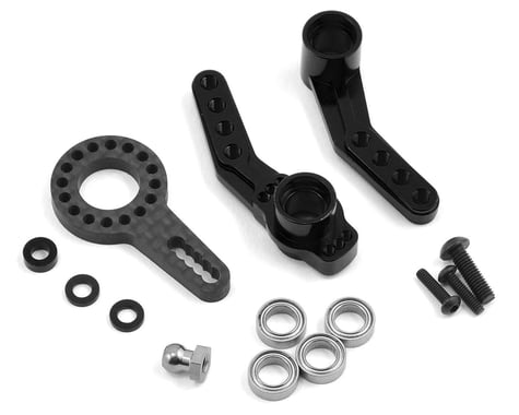 MST RMX 2.0 Aluminum Steering Arm Set (Black)