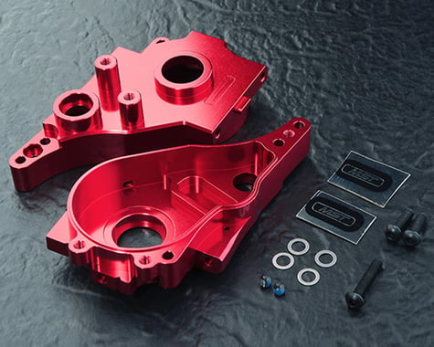 MST RMX/RRX 2.0 Aluminum Rear Gearbox Set (Red)