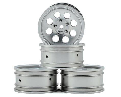 MST Flat silver 58H 1.9" crawler wheel (+5) (4)