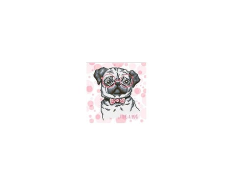 Needle Art World Hug A Pug Diamond Dotz Art Kit