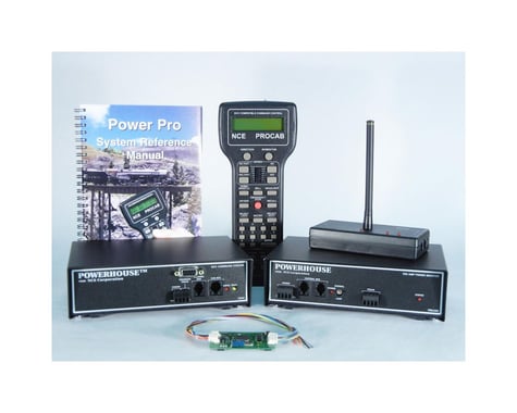 NCE Corporation Powerhouse Pro Starter Set w/Radio, PH10-R/10A