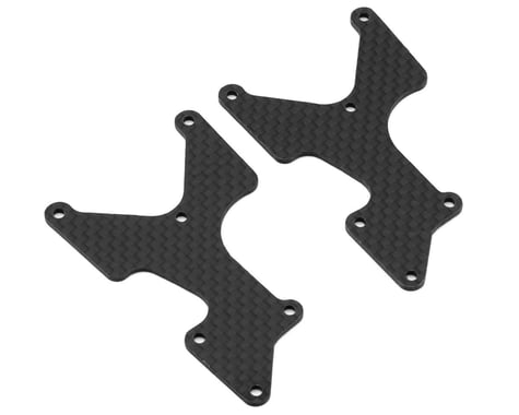 Position 1 RC TLR 8IGHT-X/E 2.0 Carbon Fiber Rear Arm Insert (2)