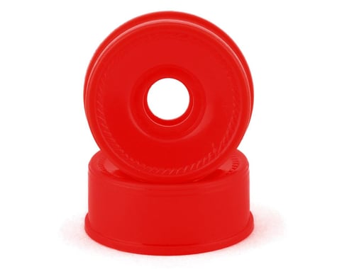NEXX Racing Mini-Z 2WD Solid Front Rim (2) (Red) (0mm Offset)