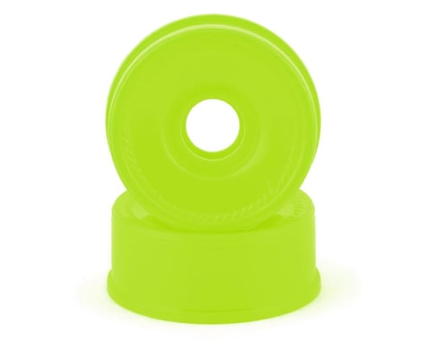 NEXX Racing Mini-Z 2WD Solid Front Rim (2) (Neon Green) (1mm Offset)