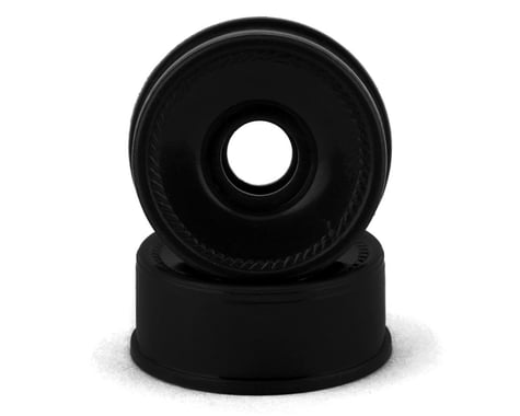 NEXX Racing Mini-Z 2WD Solid Front Rim (2) (Black) (1mm Offset)