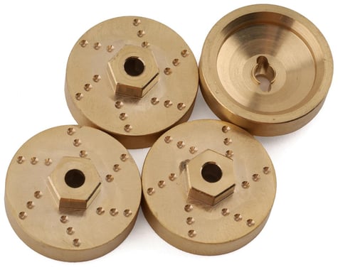 NEXX Racing SCX24 Brass Wheel Hubs (+0mm) (4) (8.9g)