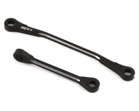 NEXX Racing FCX24 Aluminum Steering Linkage Rod (Black)