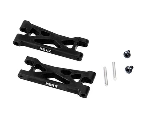 NEXX Racing Losi™ Micro-B Aluminum Rear Suspension Arms (Black) (2)