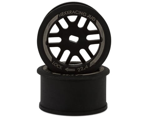 NEXX Racing Mini-Z R11 Rear Threaded Side-Wall RWD Carbon-Fiber Rims (-1mm Offset)