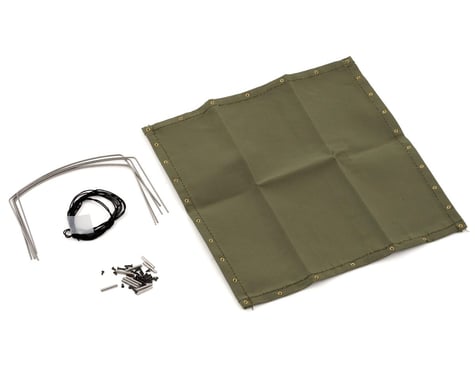 Orlandoo Hunter OH32M02 Scale Cargo Bed Hood Set (140x140mm) (Army Green)