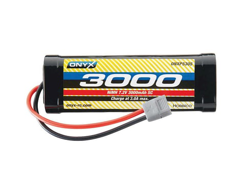 Onyx 7.2V 3000mAh 6-Cell Sub-C Stick NiMH Battery: Star Plug