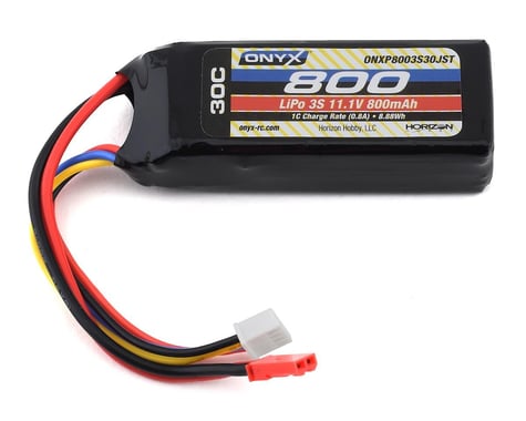 Onyx 3s 30C LiPo Battery (11.1V/800mAh)