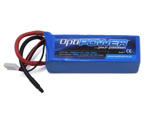 Optipower 6S 30C LiPo Battery (22.2V/1600mAh)