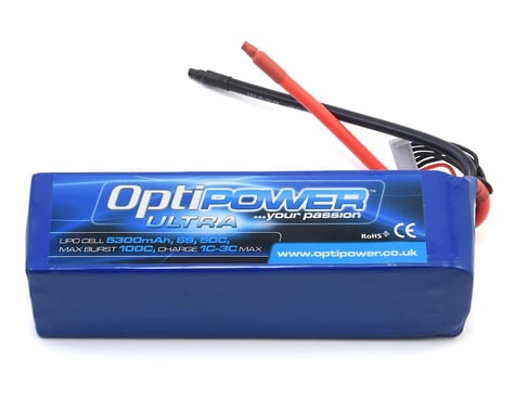 Optipower 6S 50C LiPo Battery (22.2V/5300mAh)