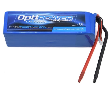 Optipower 6S 50C LiPo Battery (22.2V/5800mAh)