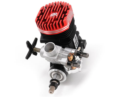 O.S. Max .91 HZ-R 3C Speed Competition F3C Helicopter Engine w/61F Carburetor (Red)