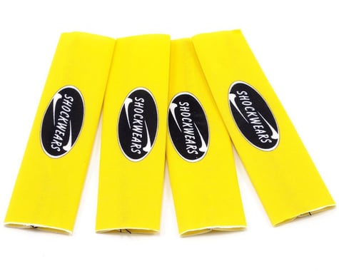 Outerwears Shockwares Evolution Big Bore Shock Covers (4) (Yellow)