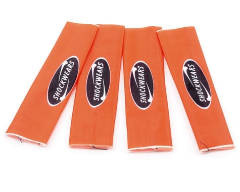 Outerwears Shockwares Evolution Big Bore Shock Covers (4) (Orange)