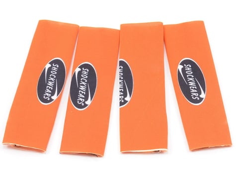 Outerwears Shockwares Evolution Big Bore Shock Covers (4) (Burnt Orange)