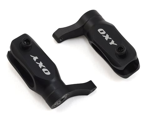 OXY Heli Main Blade Grip Set (2) (Black) (Oxy 4)