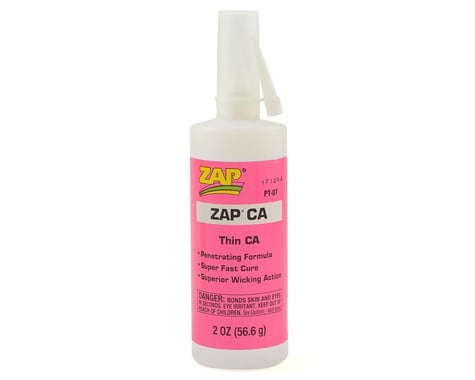 Pacer Technology Zap Thin CA Glue, 2 oz