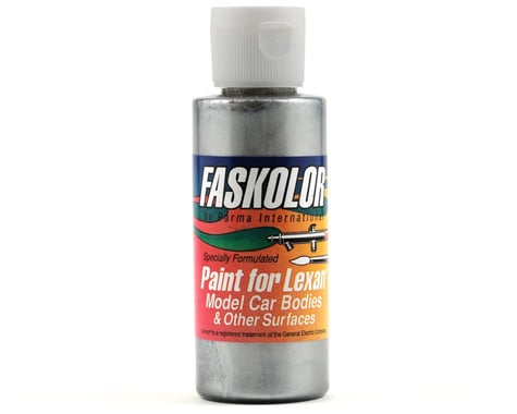Parma PSE Faskolor Water Based Airbrush Paint (Faspearl Silver) (2oz)