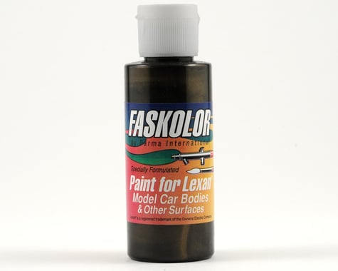 Parma PSE Faskolor Water Based Airbrush Paint (Faspearl Black) (2oz)