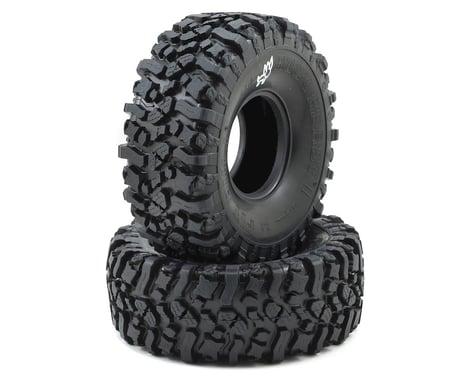 Pit Bull Tires Rock Beast II 2.2" Scale Rock Crawler Tires (2) (No Foam) (Alien)