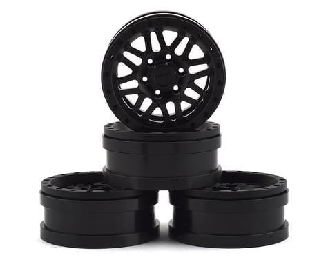 Pit Bull Tires Raceline Ryno 1.9" Aluminum Beadlock Wheels (Black) (4)