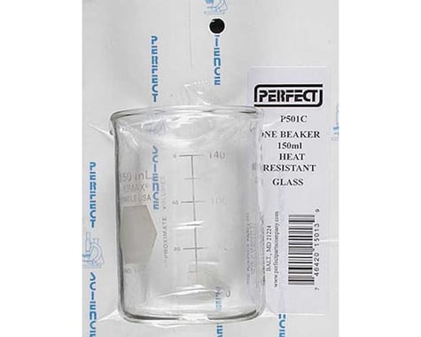 Perfect Beaker 150ml w/Spout Heat Resistant Glass