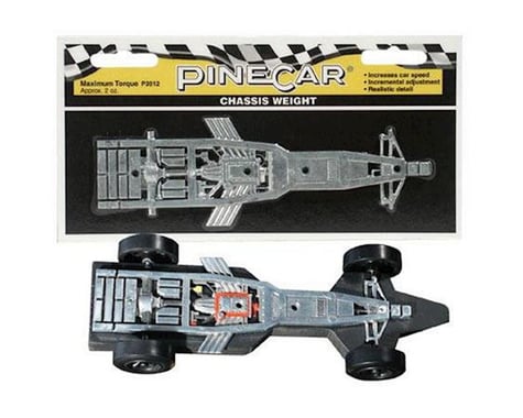 PineCar Maximum Torque Chassis Weight