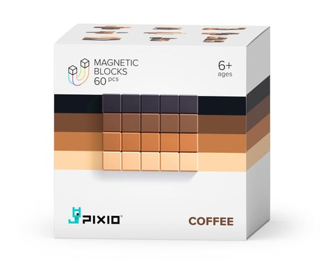 Pixio Abstract Series Magnetic Blocks (Coffee)