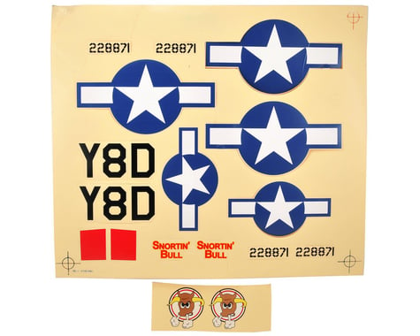 ParkZone P-47D Decal Sheet