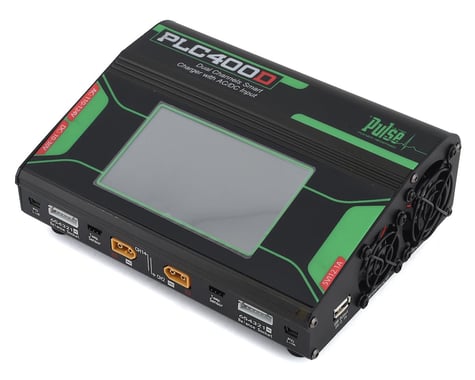 PULSE Ultra PLC400D AC/DC Multi-Chemistry Battery Charger (6S/20A/200W x2)