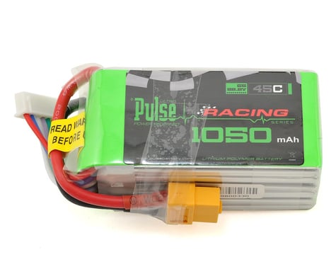 PULSE Racing Series 6S LiPo Battery 45C (22.2V/1050mAh)