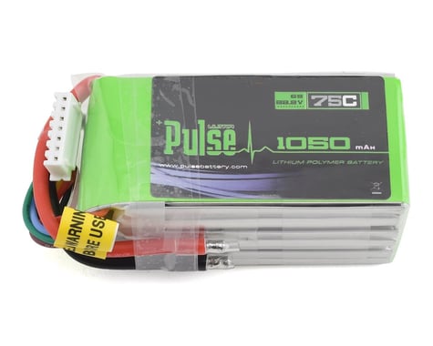 PULSE Racing Series 6S LiPo Battery 75C (22.2V/1050mAh)
