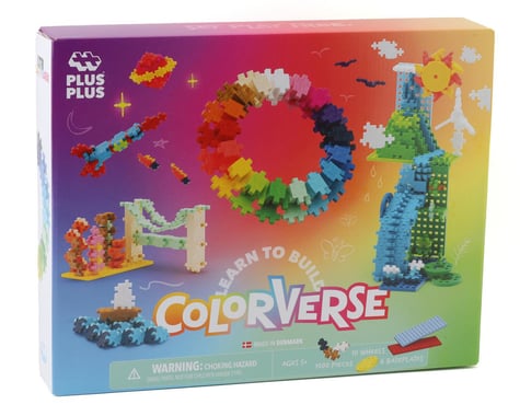 Plus-Plus Learn to Build Colorverse Puzzle Set (1000pcs)