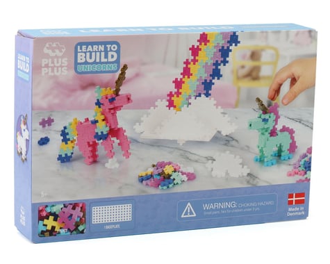 Plus-Plus Learn to Build Unicorns Puzzle Set (275pcs)