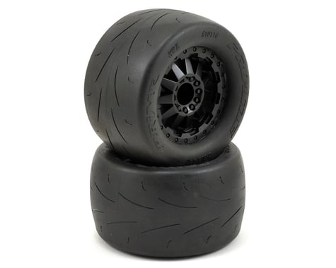 Pro-Line Prime 2.8" Pre-Mounted Tires w/F-11 Nitro Rear Wheels (2) (Black)