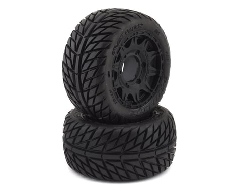 Pro-Line Street Fighter LP 2.8" Tires w/Raid Rear Wheels (2) (Black) (M2)