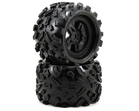 Pro-Line 40 Series Big Joe Tire w/Tech 5 Monster Truck Wheel (2) (Black)