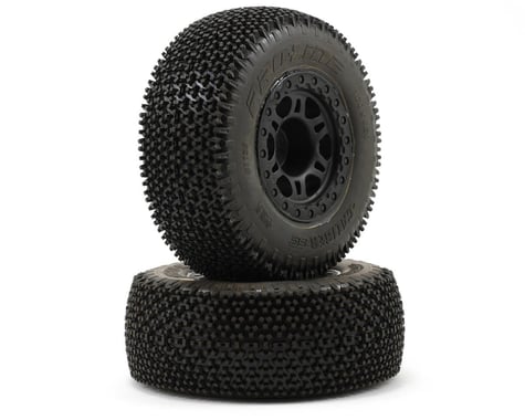Pro-Line Caliber SC 2.2/3.0 M3 Tires w/Split Six One-Piece Wheels (Black) (2) (S
