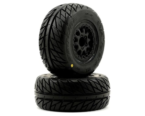 Pro-Line Street Fighter SC Tires w/Renegade Wheels (2) (Slash Rear)