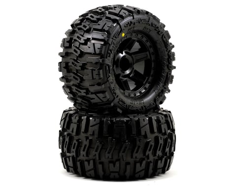 Pro-Line Trencher 2.8" Tires w/Desperado Nitro Rear Wheels (2) (Black)