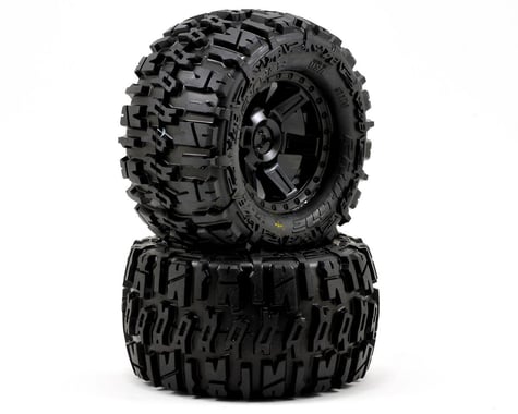 Pro-Line Trencher 2.8" Tires w/Desperado Electric Rear Wheels (2) (Black)